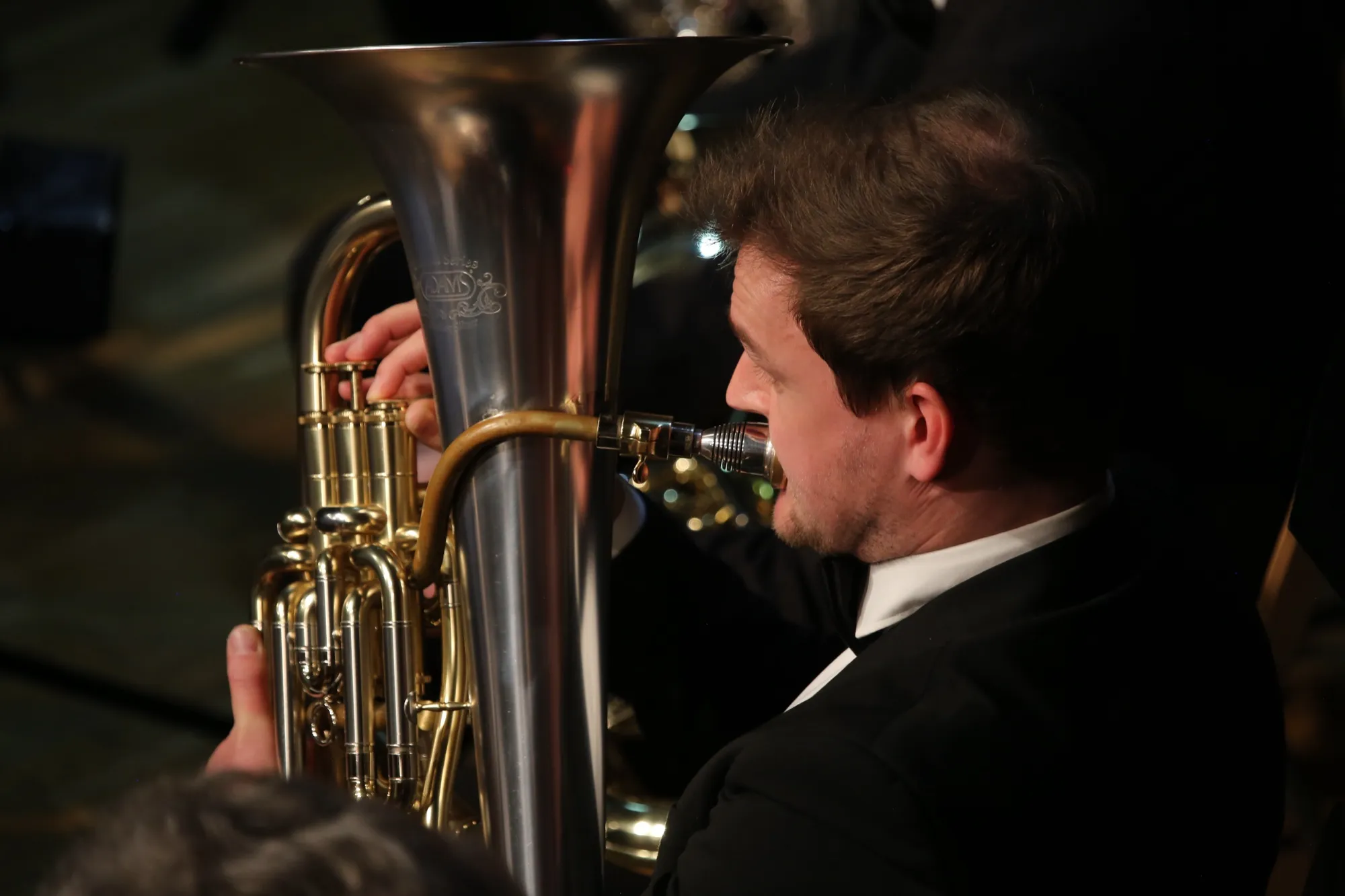 Euphonium-Solo im Konzert
